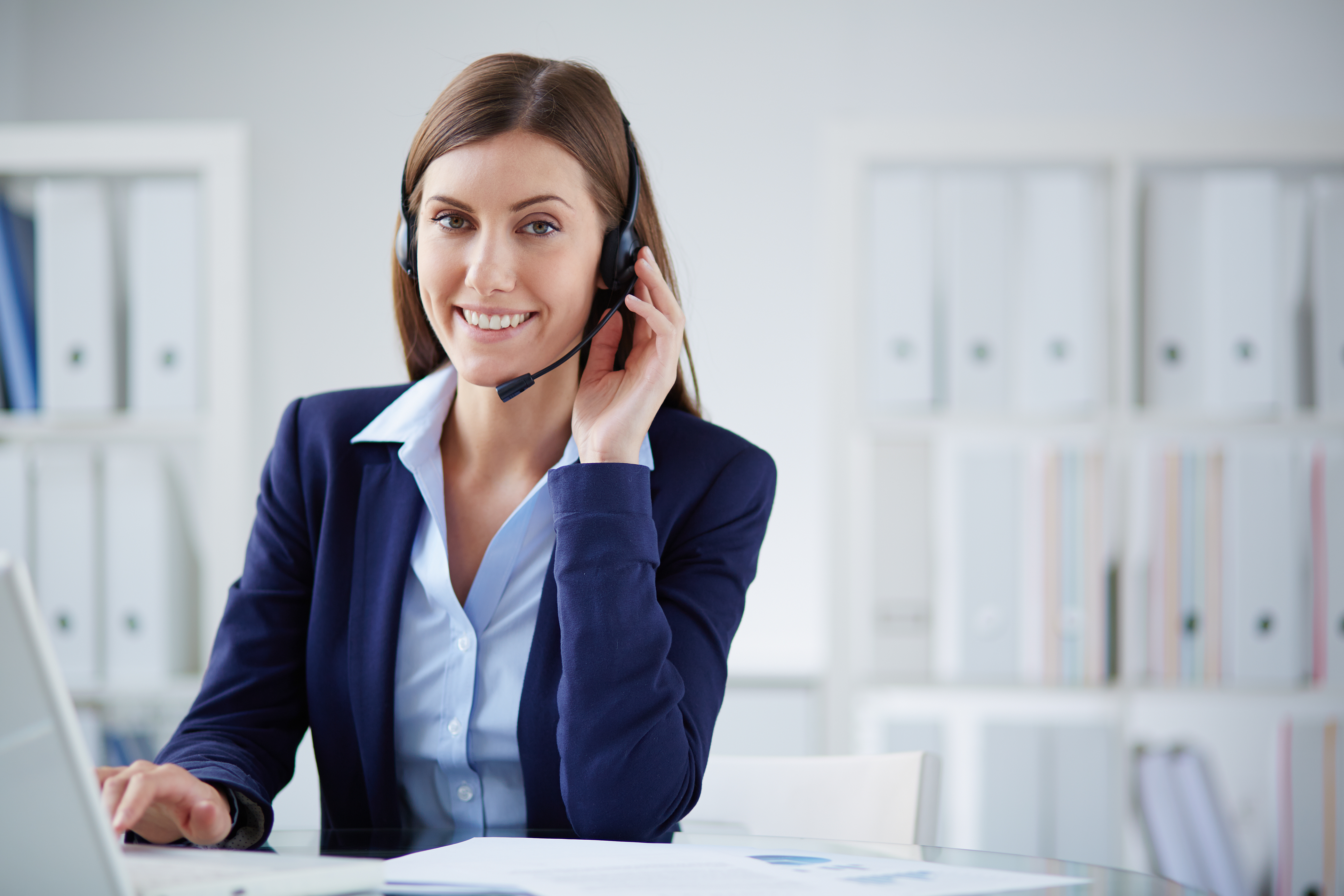Busy woman multitasking